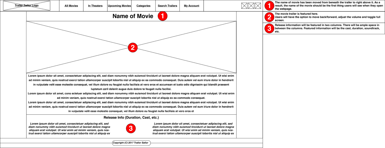 Individual Movie Trailer