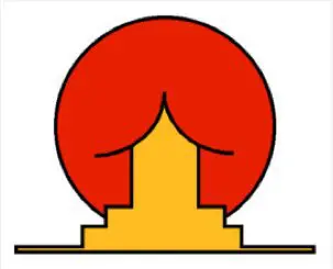 The original Sunrise Sushi logo.